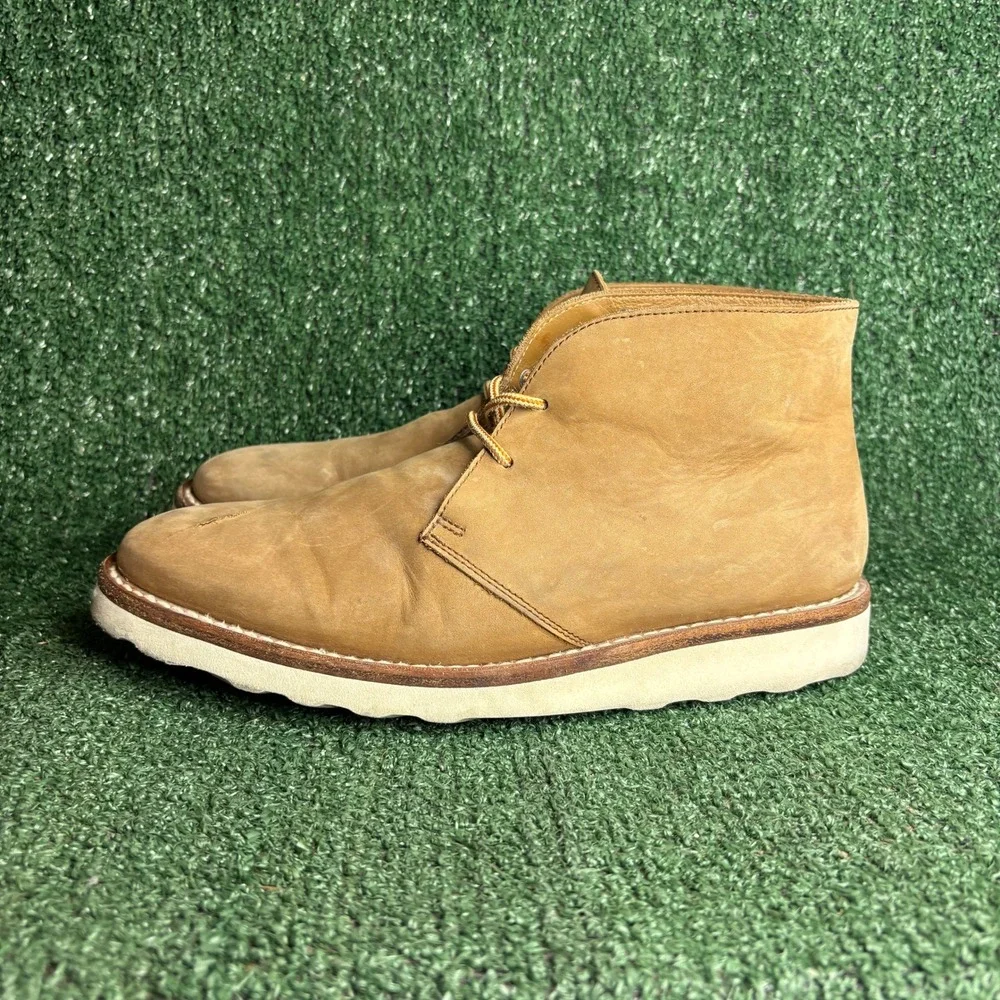 Thursday Boot Co. Scout Rugged Leather Lace Up Chukka Desert Boots Tan Mens Sz 9
